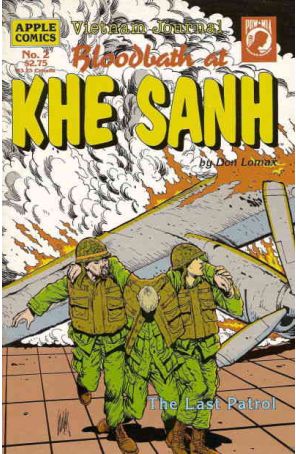 Vietnam Journal: Bloodbath at Khe Sanh 2 published by Apple with cover art by Don Lomax