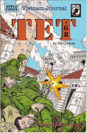 Vietnam Journal: Tet '68 3 published by Apple with cover art by Don Lomax