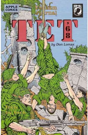 Vietnam Journal: Tet '68 4 published by Apple with cover art by Don Lomax