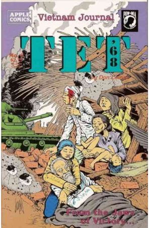 Vietnam Journal: Tet '68 6 published by Apple with cover art by Don Lomax