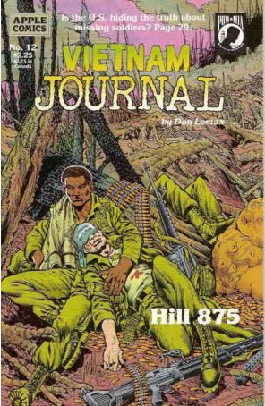 Vietnam Journal 12 published by Apple with cover art by Don Lomax