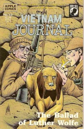 Vietnam Journal 13 published by Apple with cover art by Don Lomax