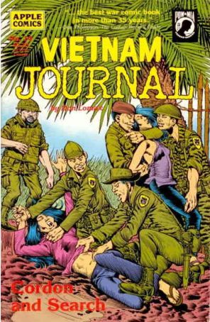 Vietnam Journal 14 published by Apple with cover art by Don Lomax