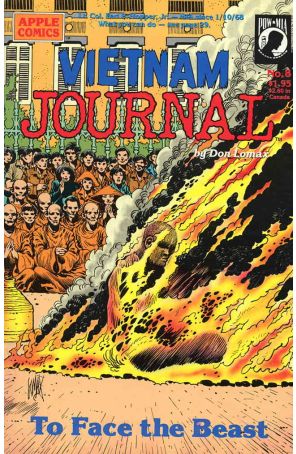 Vietnam Journal 8 published by Apple with cover art by Don Lomax