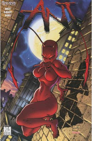 Ant 2B published by Arcana with cover art by Mario Gully