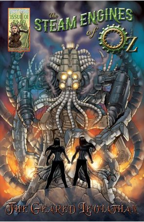Arcana Studios Presents: Steam Engines of Oz: The Geared Leviathan 1 published by Arcana with cover art by Yannis Roumboulias