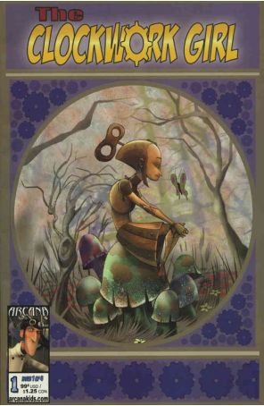 Clockwork Girl 1 published by Arcana with cover art by Grant Bond