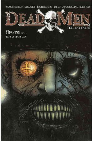 Dead Men Tell No Tales 1 published by Arcana with cover art by Ben Templesmith