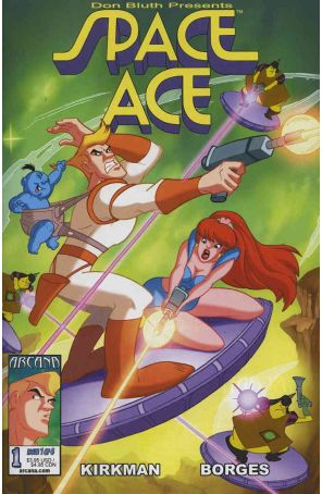 Don Bluth Presents Space Ace 1 published by Arcana with cover art by Paulo Borges