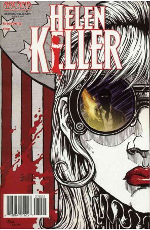 Helen Killer 2 published by Arcana with cover art by Matthew JLD Rice