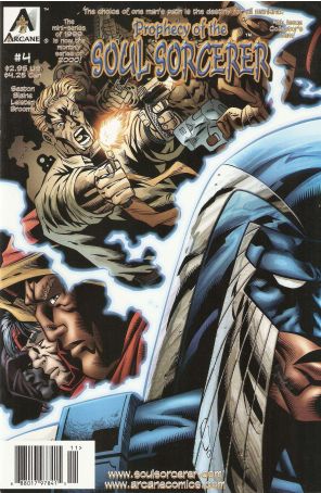 Prophecy of the Soul Sorcerer (Vol. 2) 4A published by Arcane with cover art by Patrick Blaine