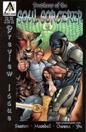 Prophecy of the Soul Sorcerer Ashcan 1 published by Arcane