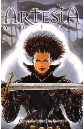 Artesia Afire 1 published by Archaia with cover art by Mark Smylie
