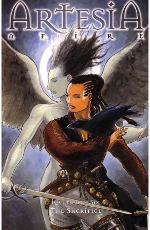 Artesia Afire 4 published by Archaia with cover art by Mark Smylie