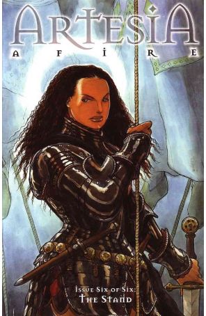 Artesia Afire 6 published by Archaia with cover art by Mark Smylie
