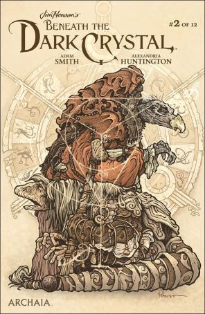 Beneath The Dark Crystal (Jim Henson's) 2A published by Archaia with cover art by David Peterson