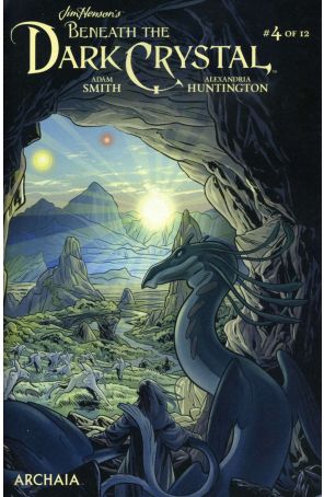 Beneath The Dark Crystal (Jim Henson's) 4 published by Archaia with cover art by Benjamin Dewey