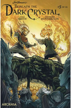 Beneath The Dark Crystal (Jim Henson's) 5 published by Archaia with cover art by Benjamin Dewey