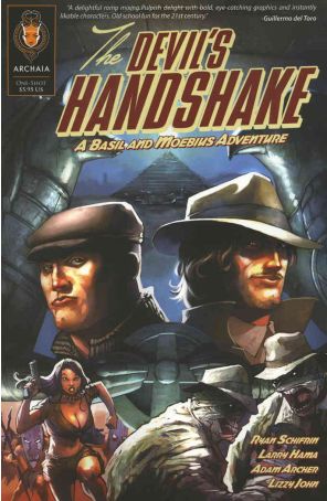 The Devil's Handshake 1 published by Archaia with cover art by Archer Lizzy John Adam