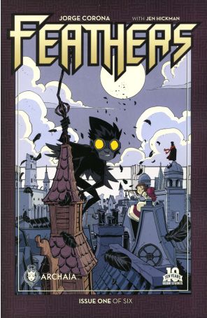 Feathers 1 published by Archaia with cover art by Jorge Corona