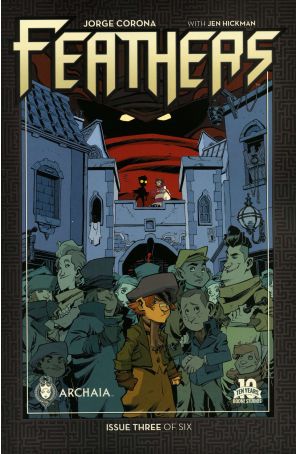 Feathers 3 published by Archaia with cover art by Jorge Corona