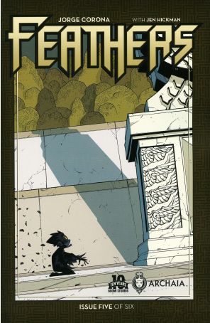 Feathers 5 published by Archaia with cover art by Jorge Corona