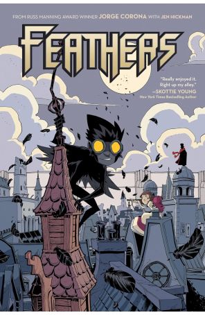 Feathers TPB 1 published by Archaia with cover art by Jorge Corona