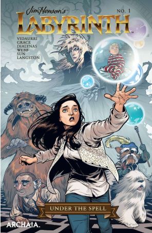 Labyrinth: Under the Spell 1 published by Archaia with cover art by Rebekah Isaacs