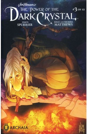 The Power of the Dark Crystal 3 published by Archaia with cover art by Kelly Matthews