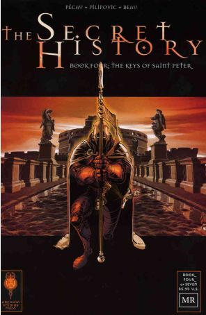 The Secret History 4 published by Archaia with cover art by Manchu
