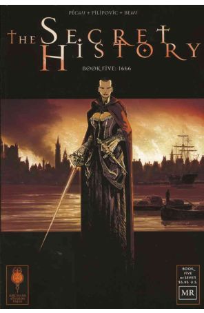 The Secret History 5 published by Archaia with cover art by Manchu