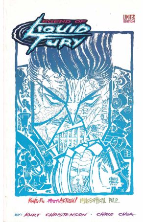 Legend of Liquid Fury 1 published by Archbrain with cover art by Chris Chua