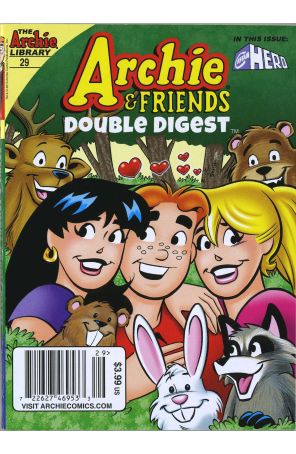 Archie And Friends Double Digest 29 (Newsstand) published by Archie with cover art by Fernando Ruiz
