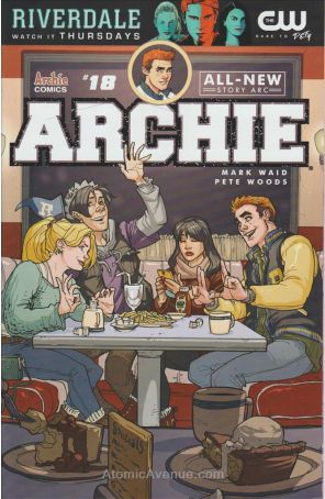 Archie (Vol. 2) 18A published by Archie with cover art by Pete Woods