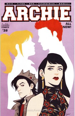 Archie (Vol. 2) 28A published by Archie with cover art by Audrey Mok