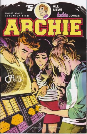 Archie (Vol. 2) 5 published by Archie with cover art by Veronica Fish