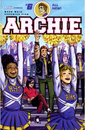 Archie (Vol. 2) 6A published by Archie with cover art by Veronica Fish