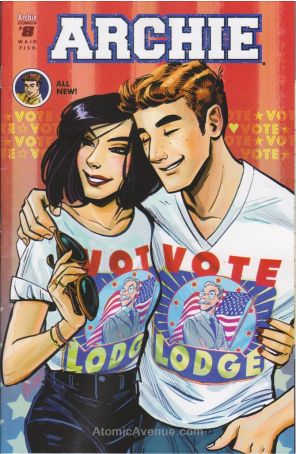 Archie (Vol. 2) 8A published by Archie with cover art by Veronica Fish