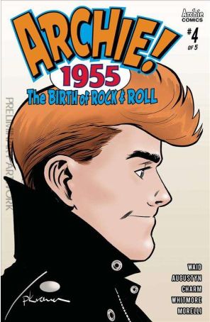Archie 1955 4A published by Archie with cover art by Peter Krause