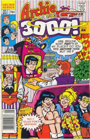 Archie 3000 1 (Newsstand) published by Archie with cover art by Rex W. Lindsey