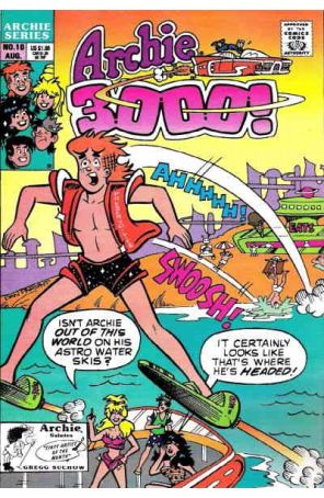 Archie 3000 10 published by Archie with cover art by Dan Parent