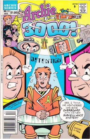 Archie 3000 13 (Newsstand) published by Archie with cover art by Dan Parent