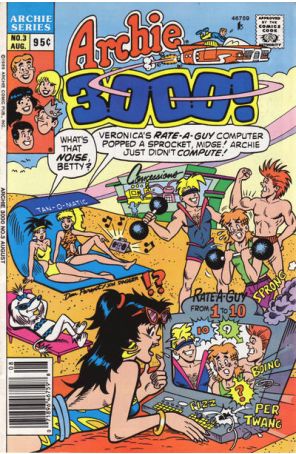 Archie 3000 3 (Newsstand) published by Archie with cover art by Dan Parent