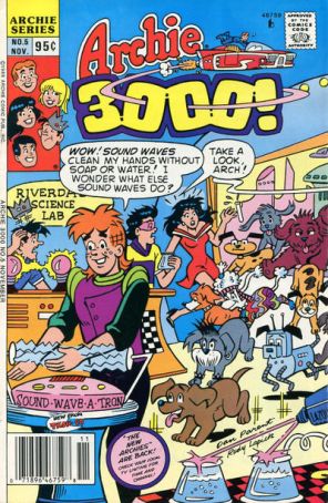 Archie 3000 5 (Newsstand) published by Archie with cover art by Dan Parent