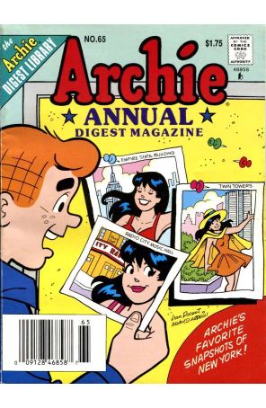 Archie Annual Digest Magazine 65 (Newsstand) published by Archie with cover art by Dan Parent