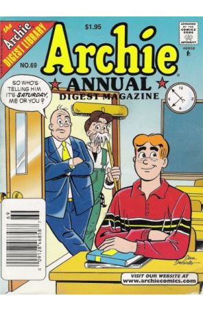 Archie Annual Digest Magazine 69 (Newsstand) published by Archie