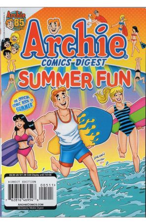 Archie Comics Digest 5 published by Archie with cover art by Bill Galvan Ben Galvan Rosario Tito Pena