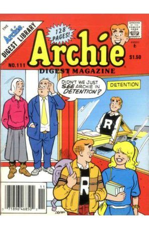 Archie Digest Magazine 111 (Newsstand) published by Archie with cover art by Dan DeCarlo Sr.