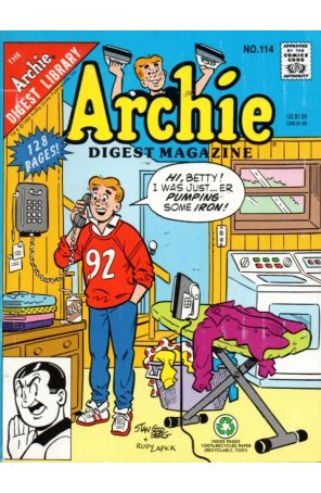 Archie Digest Magazine 114 published by Archie with cover art by Stan Goldberg
