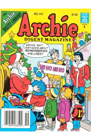 Archie Digest Magazine 119 (Newsstand) published by Archie with cover art by Stan Goldberg